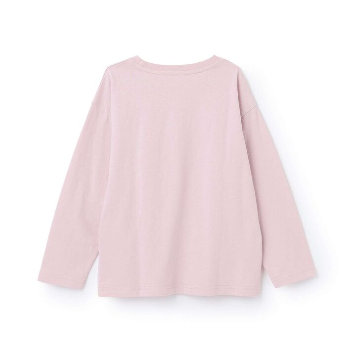 100% Cotton Heart & Flower Long-Sleeve T-Shirt,Pink, medium image number 9