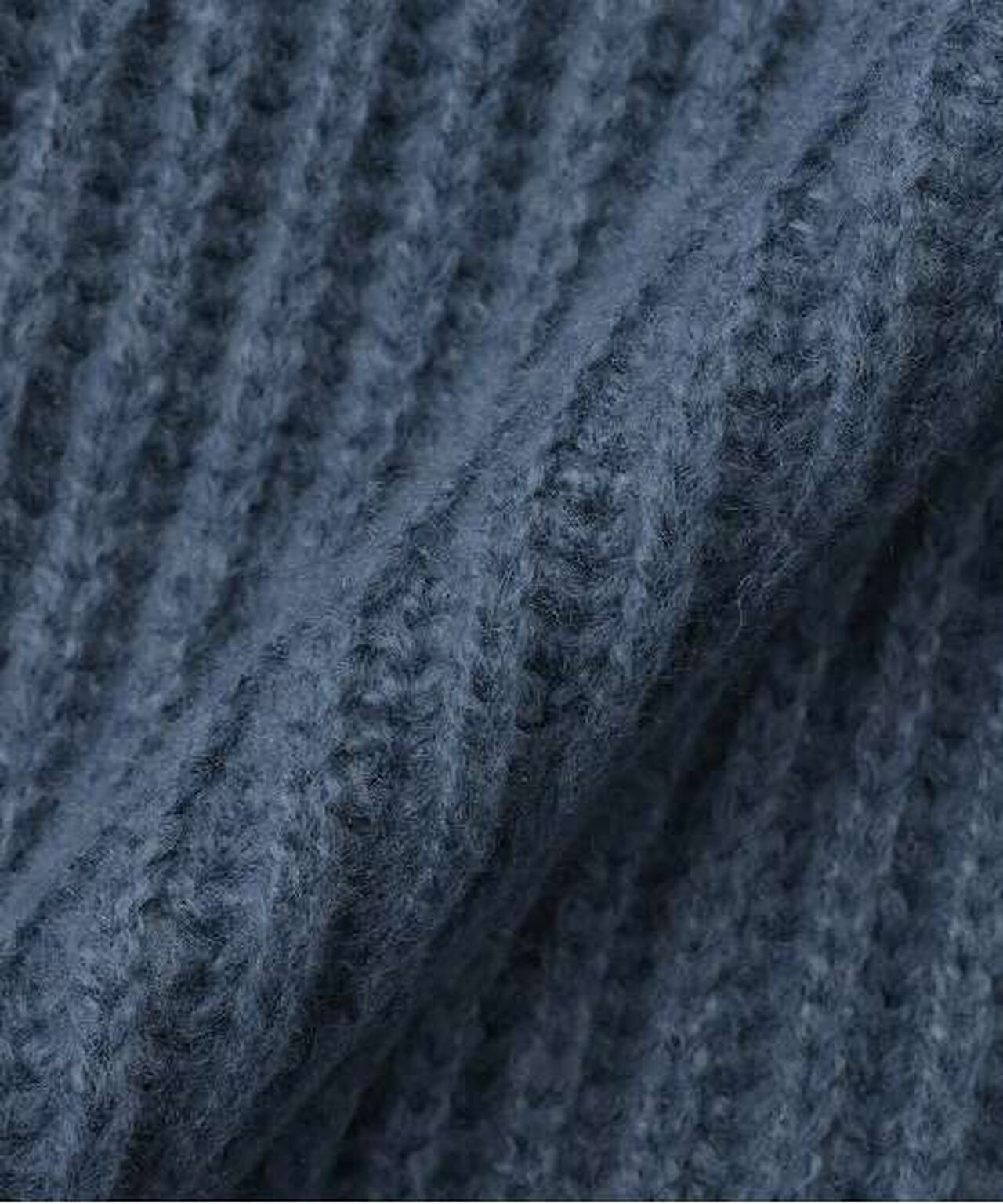 Stand Zip Knitwear,Top gray, large image number 5