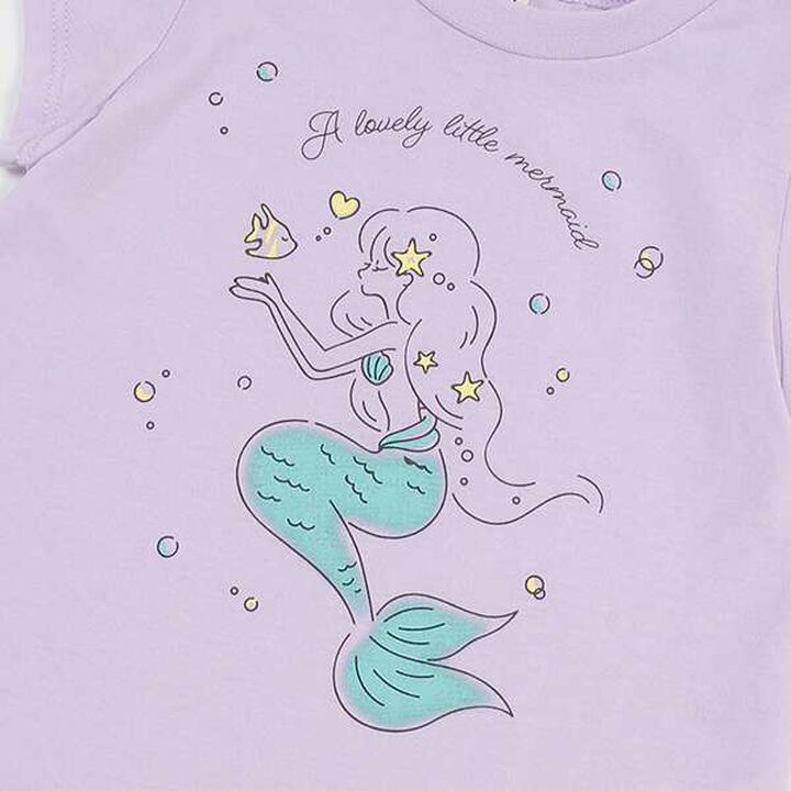 Mermaid T-Shirt,Sax blue, medium image number 4