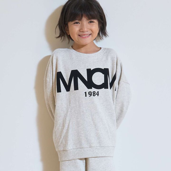 [Muteki Sweatshirt] Stain-Resistant, Quick-Dry & Anti-Pill Wide Sweatshirt [MNCM],, medium