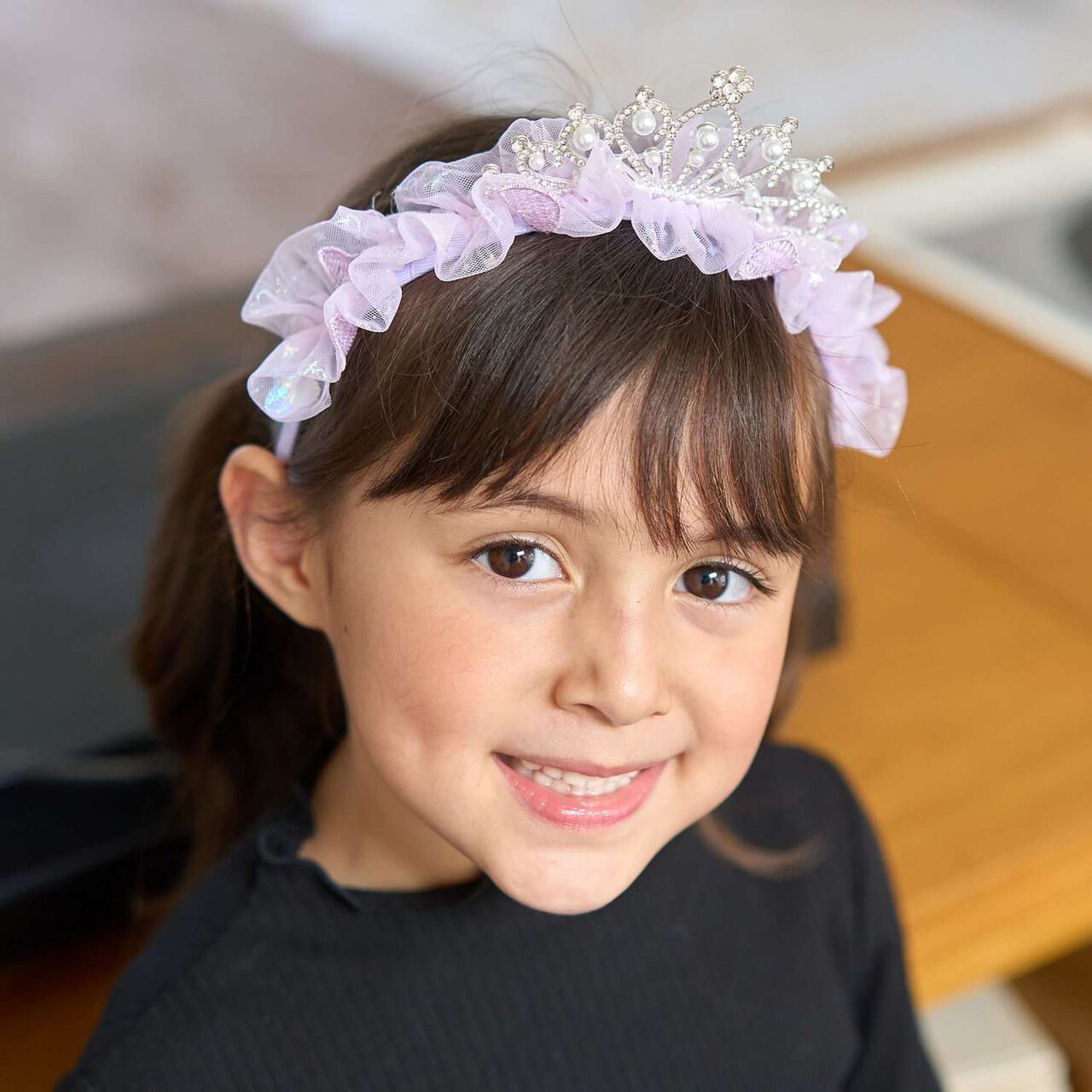 Halloween Tiara Headband,Lavender, large image number 0