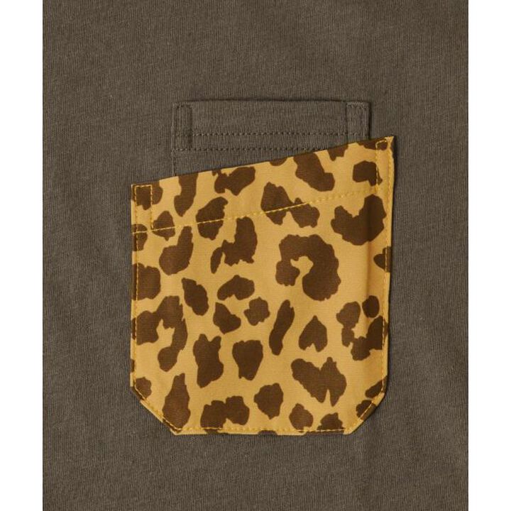 [Adult Size Available] Drop Shoulder Short Sleeve T-Shirt with 2 Pockets [Set Up Compatible],Charcoal gray, medium image number 13