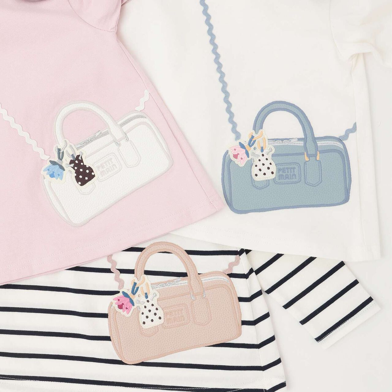 Mini Bag Long-Sleeve T-Shirt,Navy, large image number 11