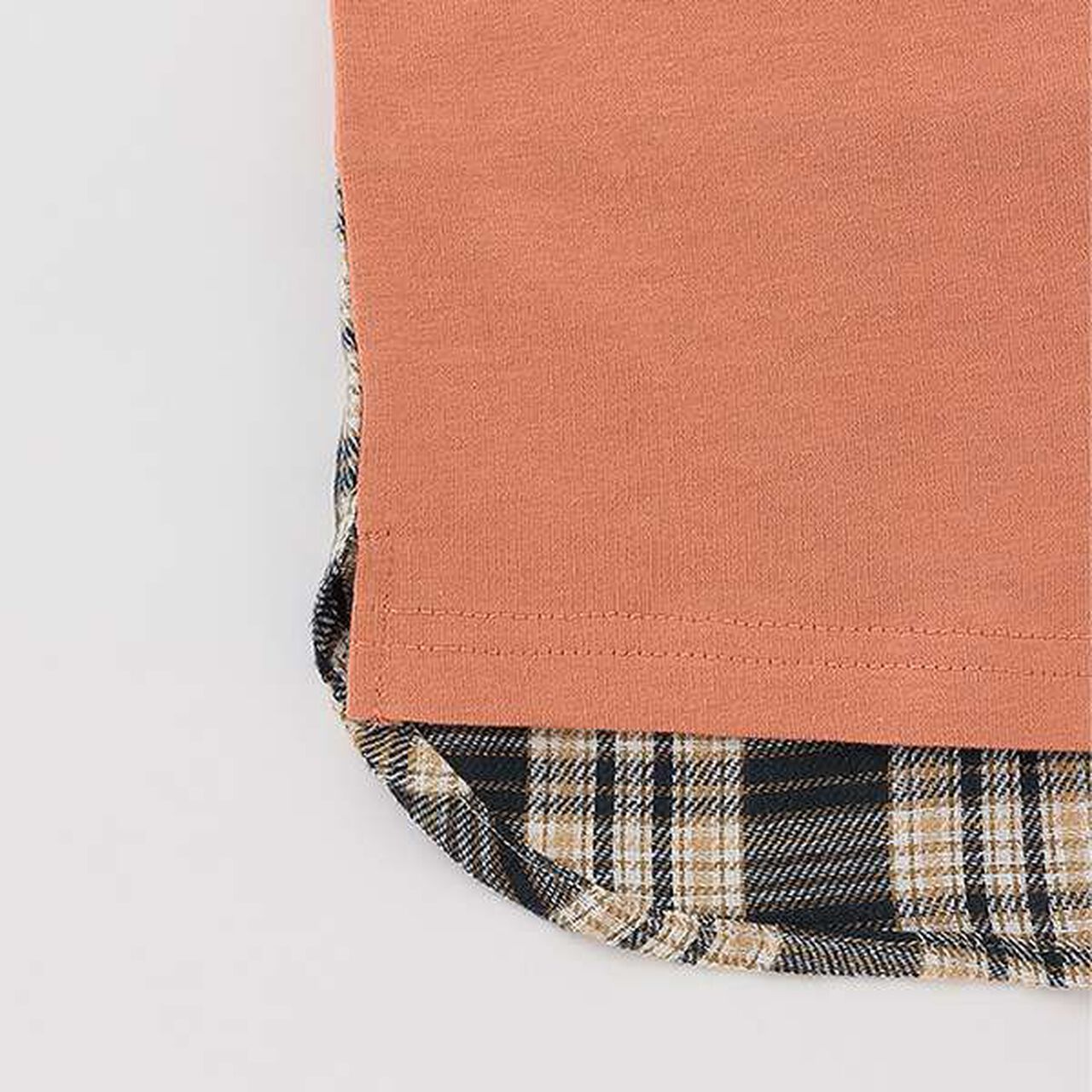 Check Pocket Long-Sleeve T-Shirt,Navy, large image number 6