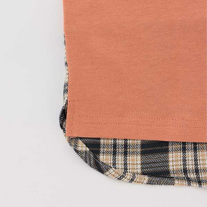 Check Pocket Long-Sleeve T-Shirt,Navy, medium image number 6