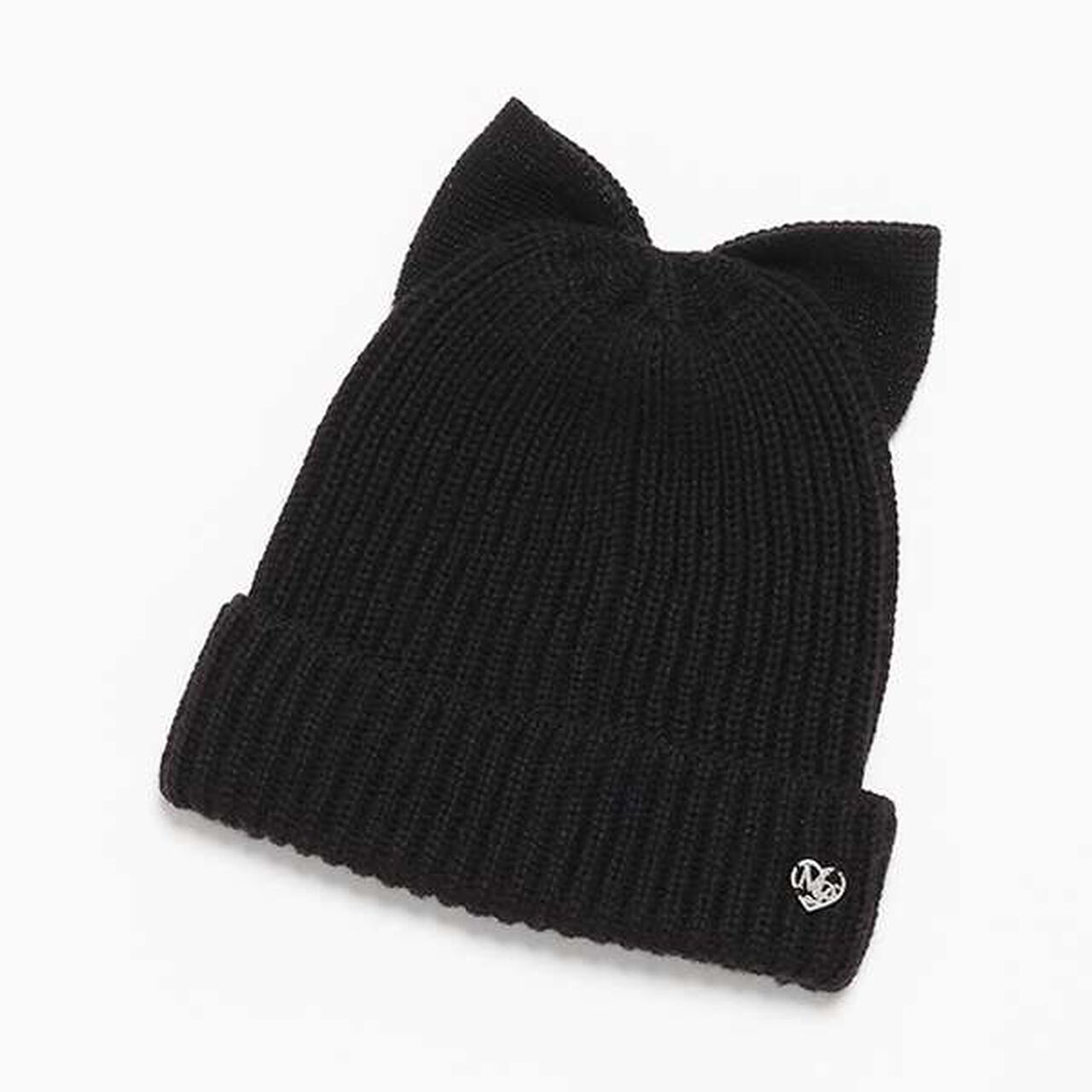 Sparkling Ribbon Knit Cap,Gray, large image number 10