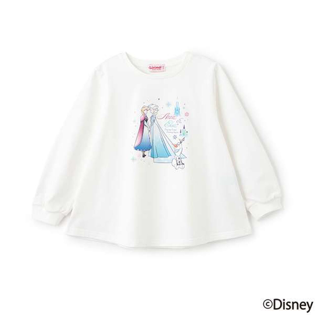 [FROZEN] Fleece A-Line Pullover,Ivory, large image number 15