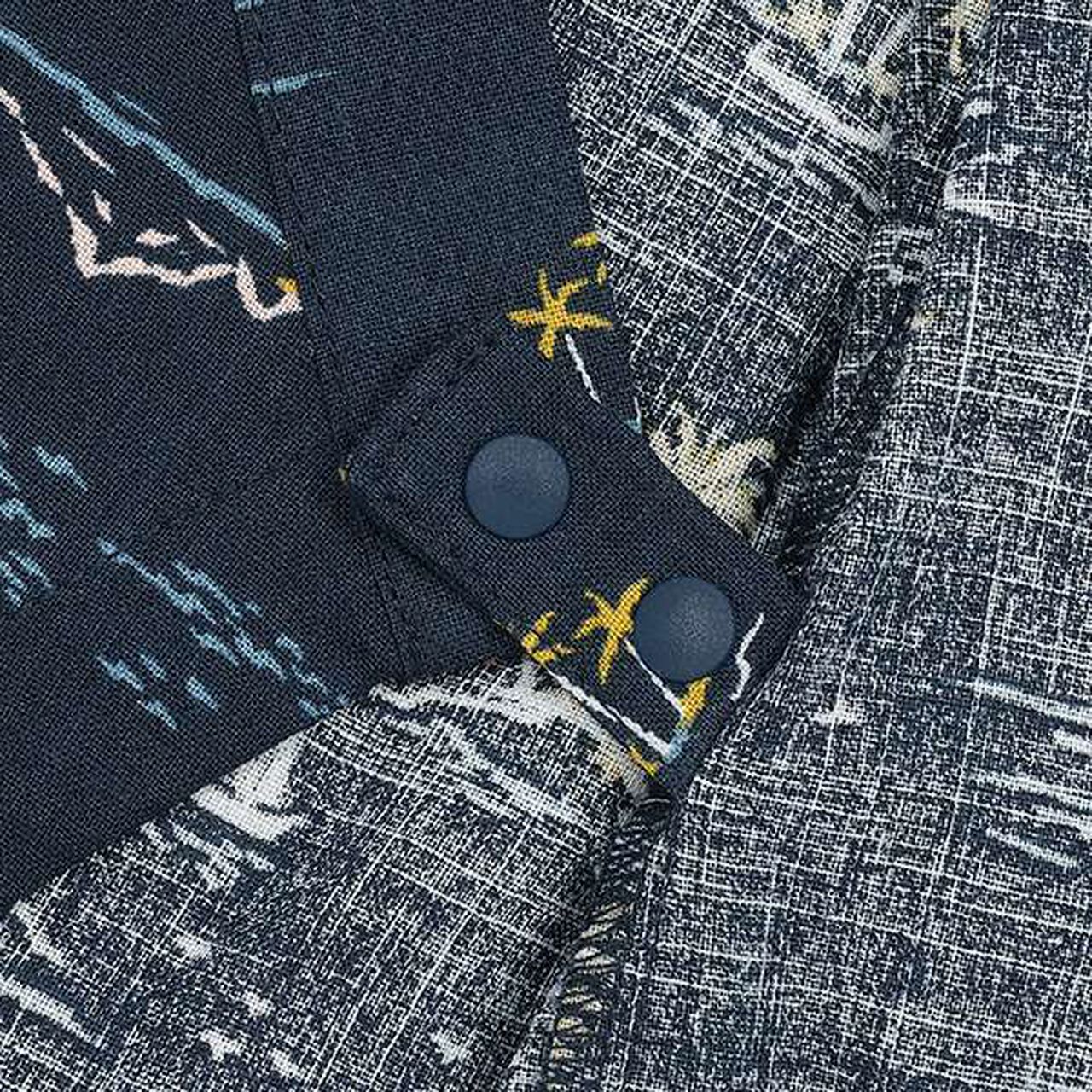 Boys' Assorted Baby Jinbei,Navy, large image number 7