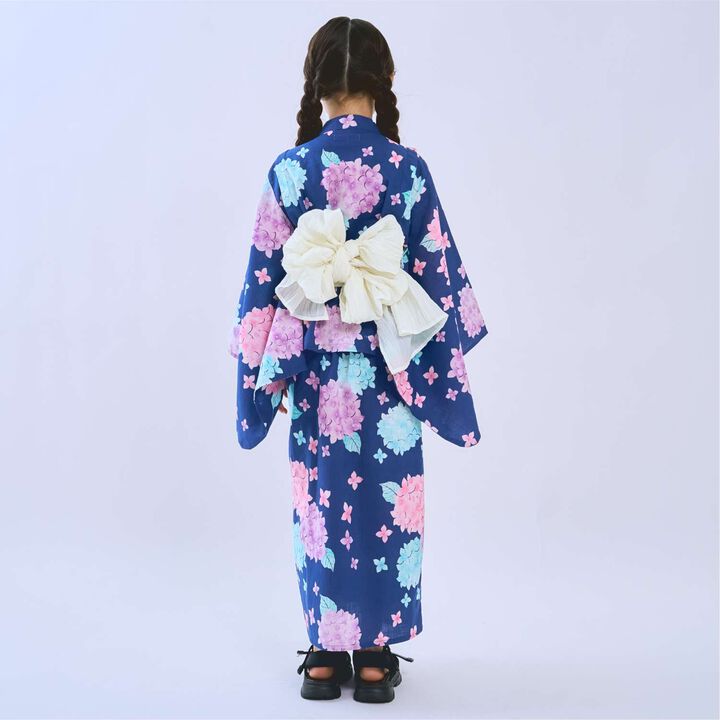 [Yukata] One-Piece Yukata Dress,Pearl white, medium image number 7