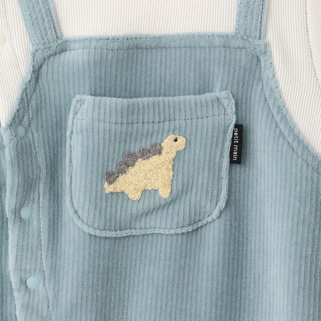 Animal-Style Overall Coverall,Beige, large image number 9