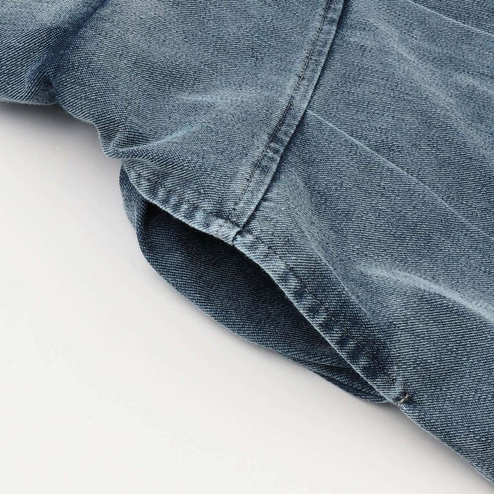 Denim-Like Cut Pleated Skirt,Gray, medium image number 11