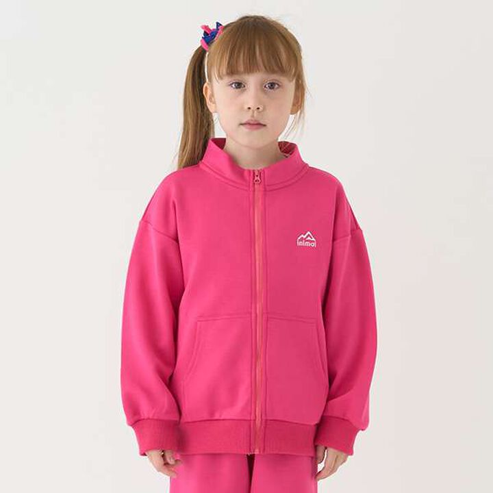 [Water-Repellent] Ponte Zip Stand Collar,Black, medium image number 37