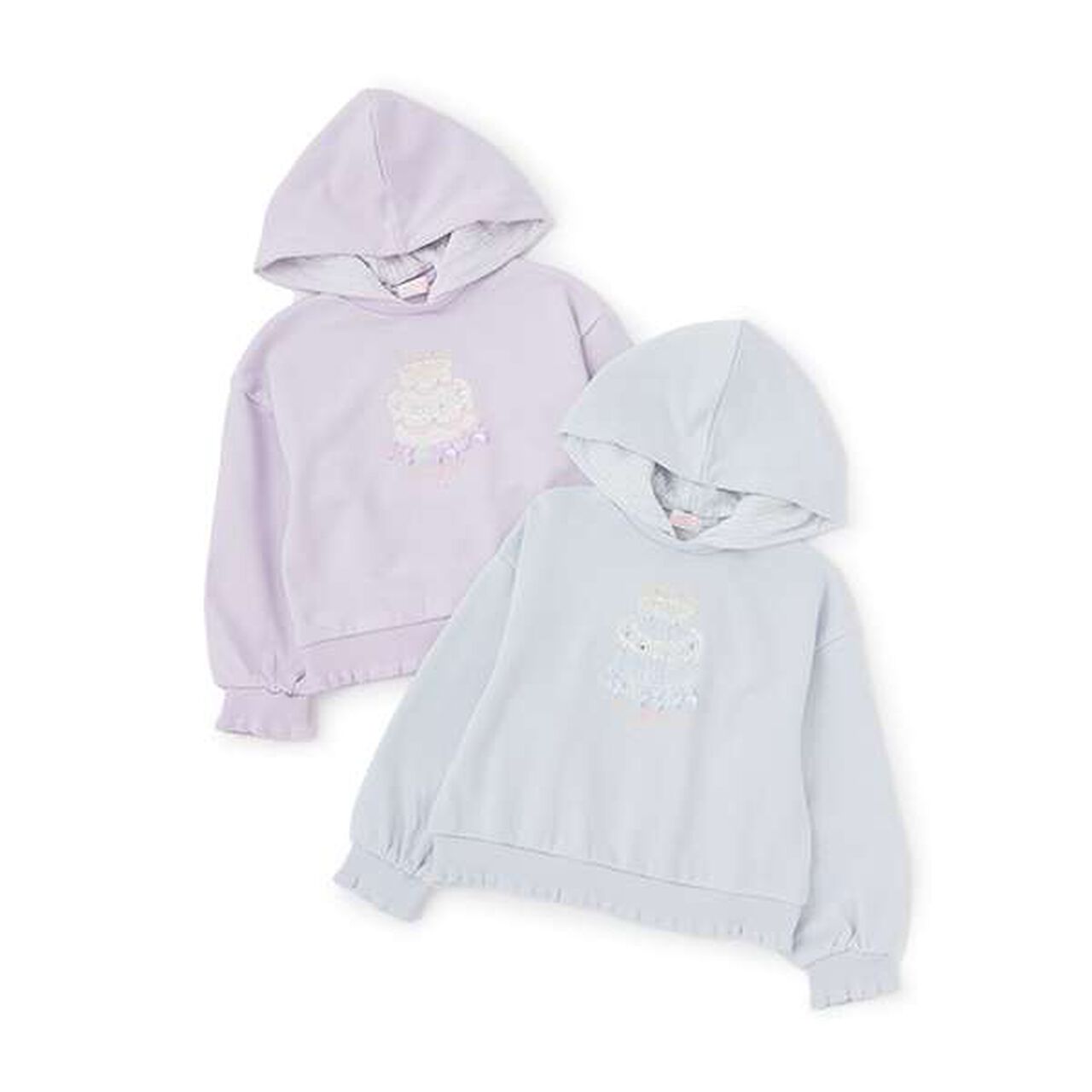 Tiara Cake Hoodie,Sax blue, large image number 8