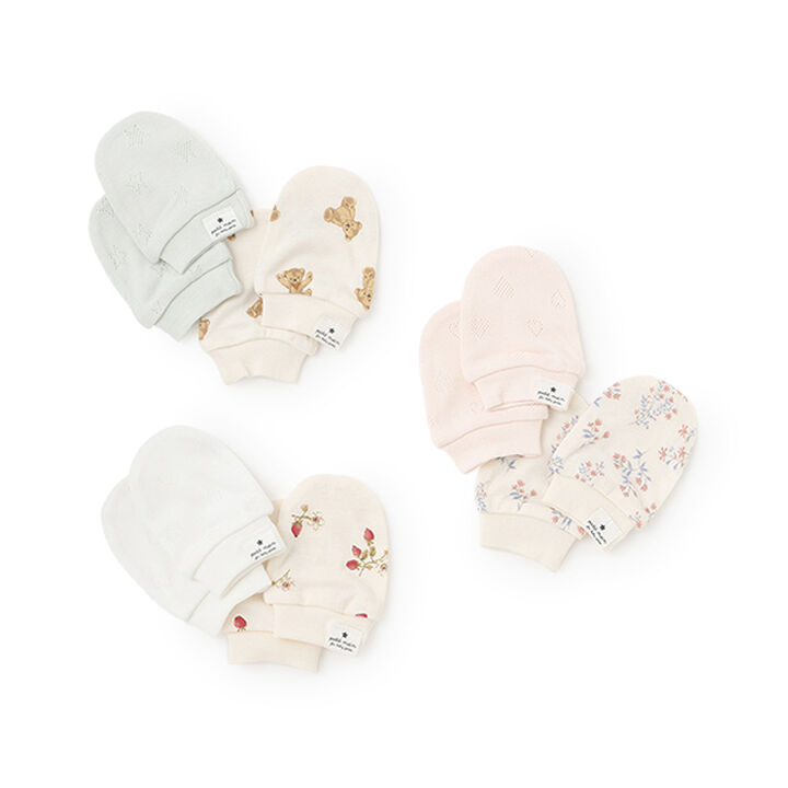 [Weak Acidity] Mitten Set,Off white, medium image number 8