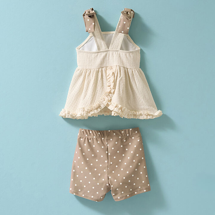 [SWIM] [UV Processing] Frill Round Hem Separates,Pink, medium image number 10