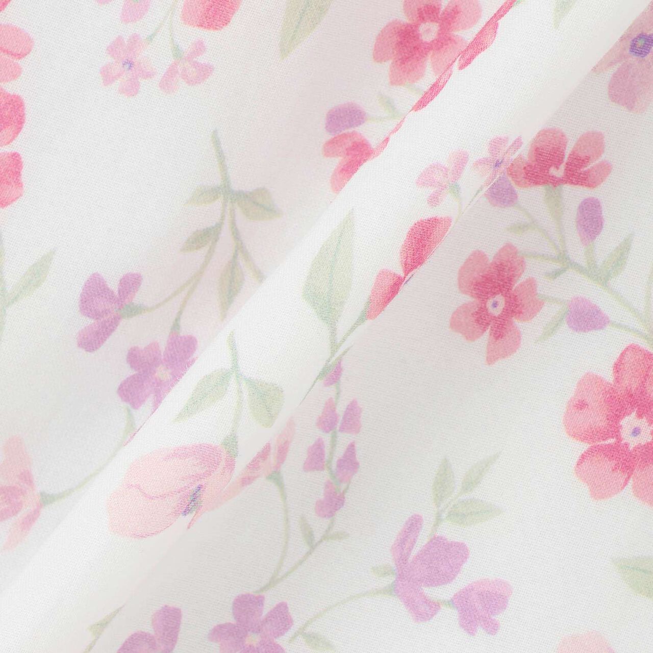 [Parent-Child Matching] Floral A-Line One-Piece Dress,Pink, large image number 6