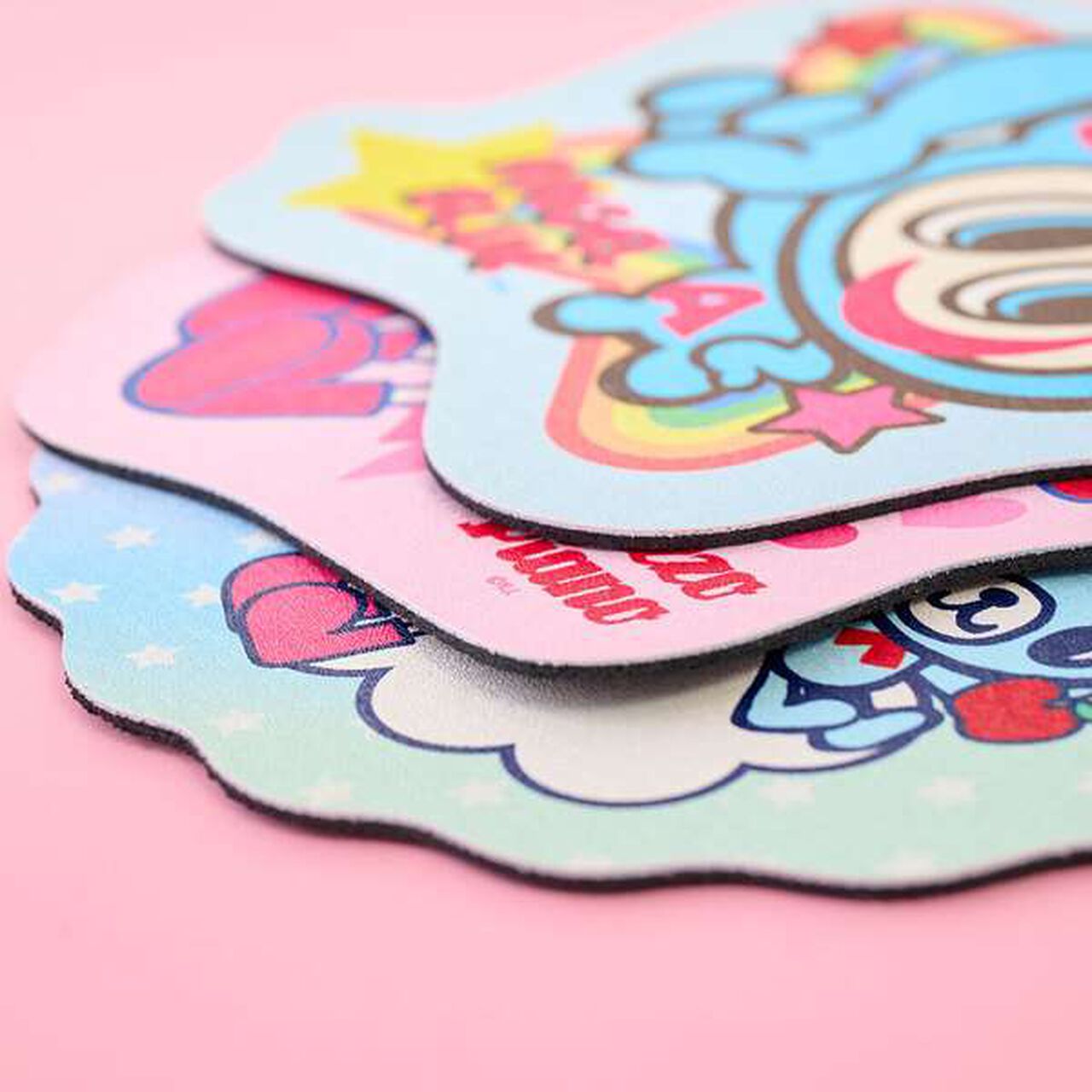 Mr. Nakamura Die-Cut Mouse Pad,Blue, large image number 4