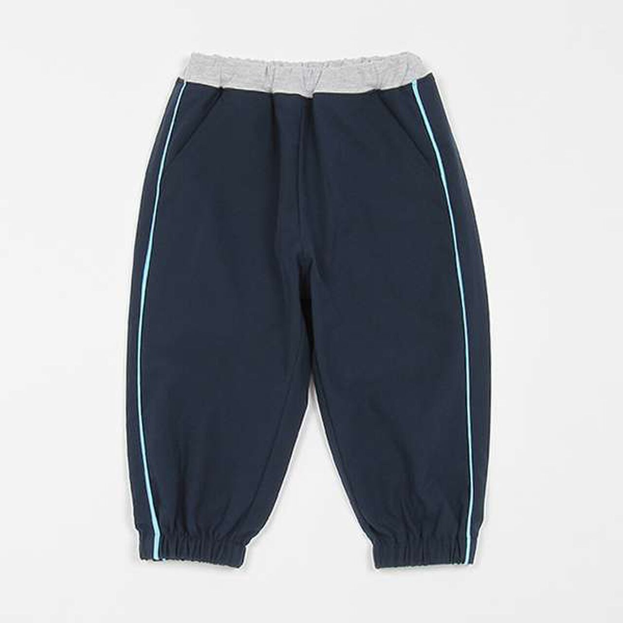 Reflective Print Long-Length Shaka Pants,Navy, large image number 0