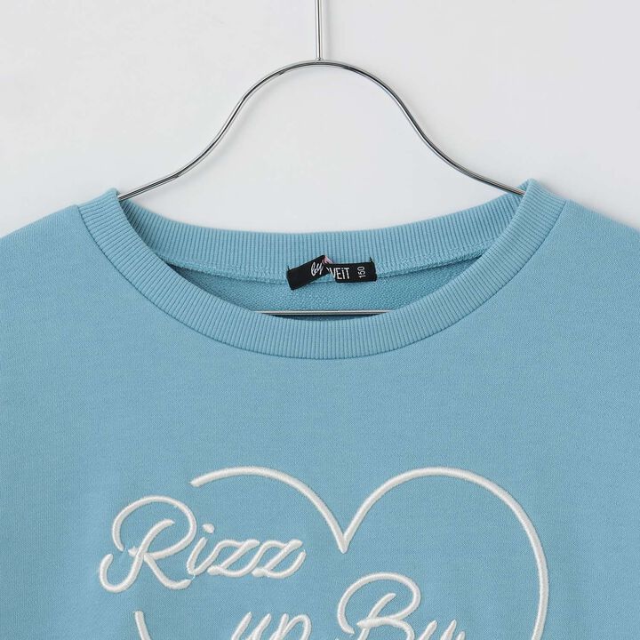 Heart Logo Pullover,Charcoal gray, medium image number 6