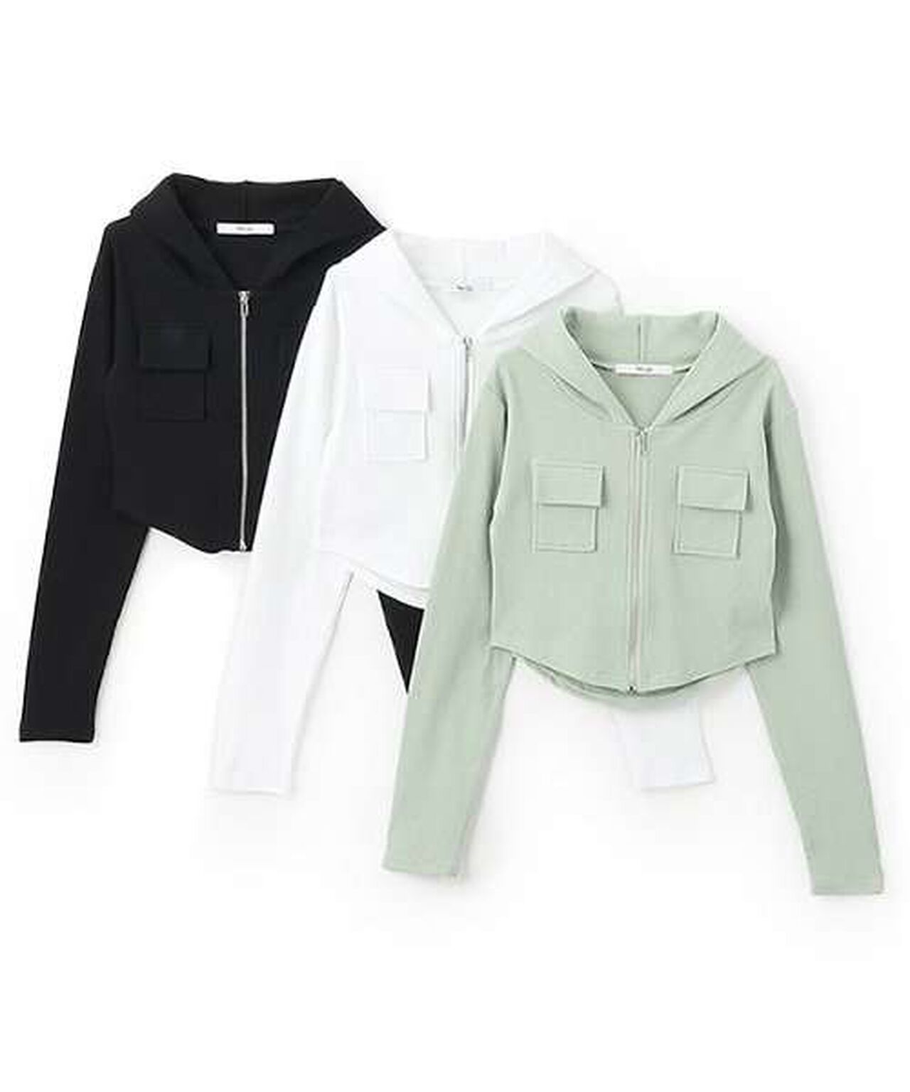 Color Block Compact Parka,Mint, large image number 5