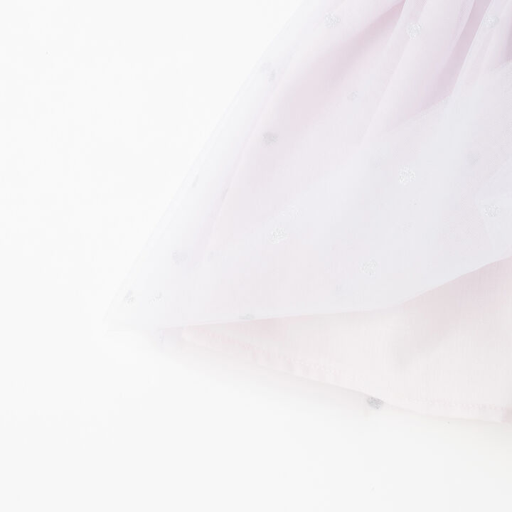 Link Tulle Frill Tunic,Off white, medium image number 8