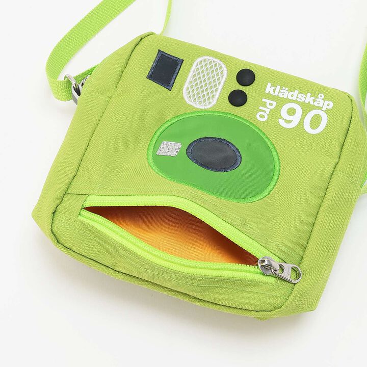 Toy Camera Style Shoulder Bag,Yellow green, medium image number 10