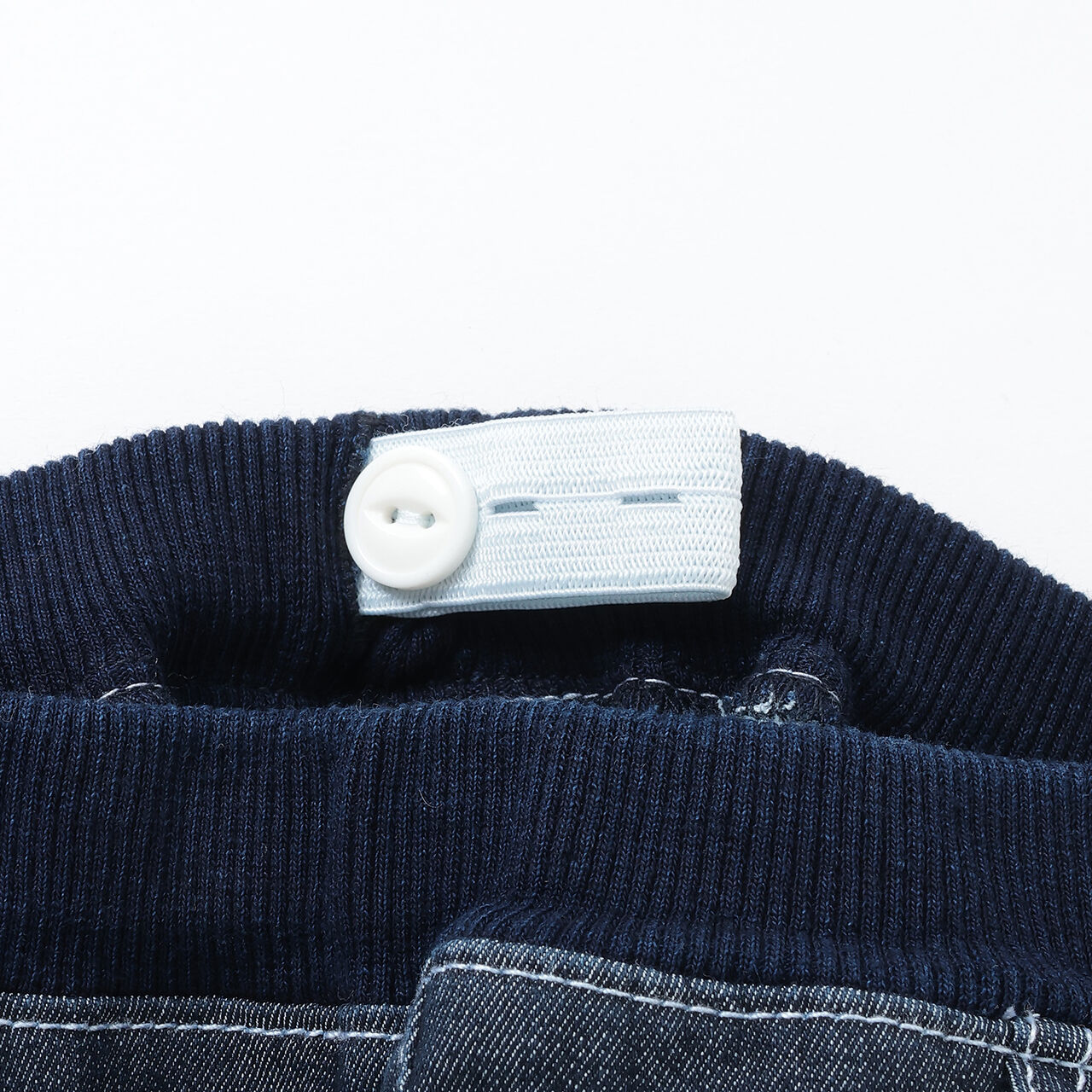 Dinosaur Long-Length Straight Pants,Navy, large image number 3