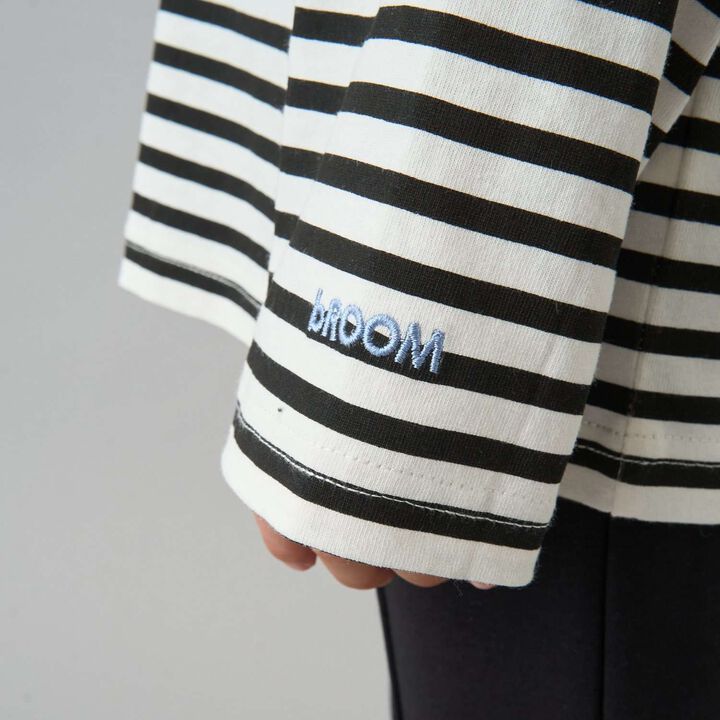 [Daily Standard Wear] Relaxed Oversized Stripe Long-Sleeve T-Shirt,Lilac, medium image number 26