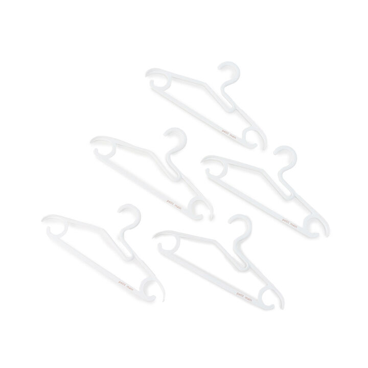 Kids' Collar-Stretch Prevention Hanger,White, medium image number 0