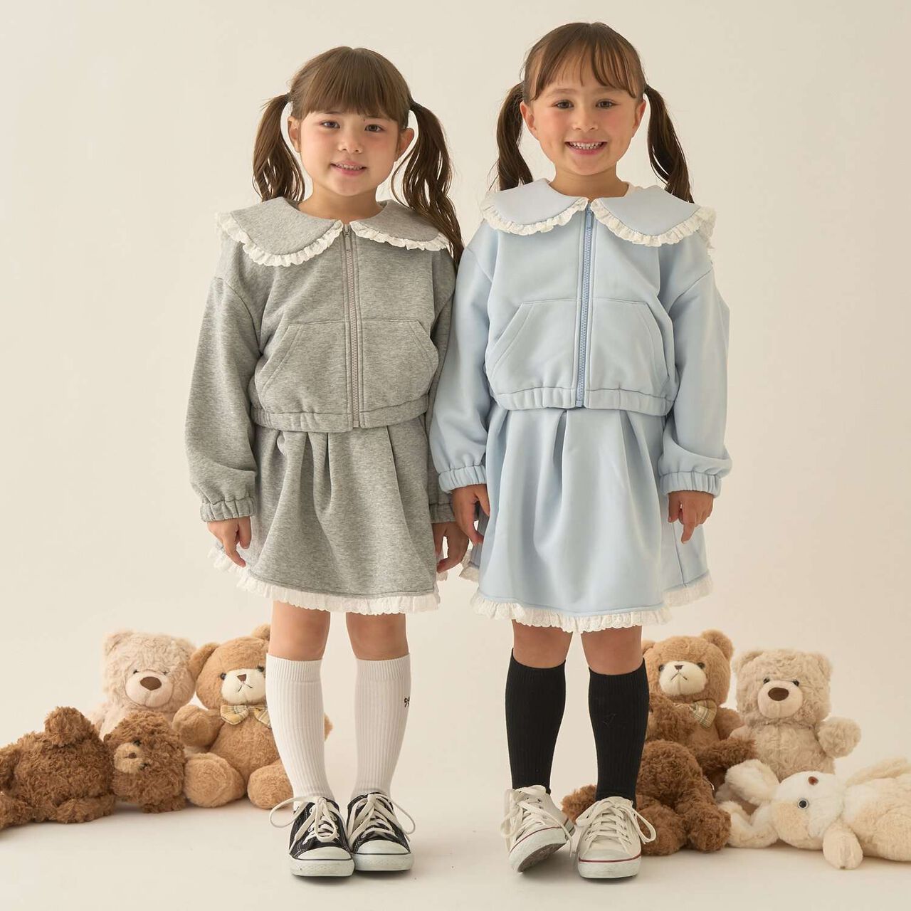 [Lycee Mine Ballet Series] [Coordinatable Setup] Pleated Skirt (Inner Shorts Included),Top gray, large image number 39