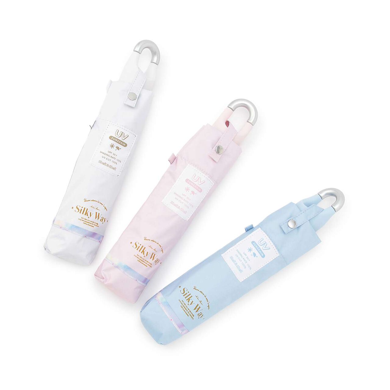 [UV] 50cm Folding Umbrella,Off white, large image number 9