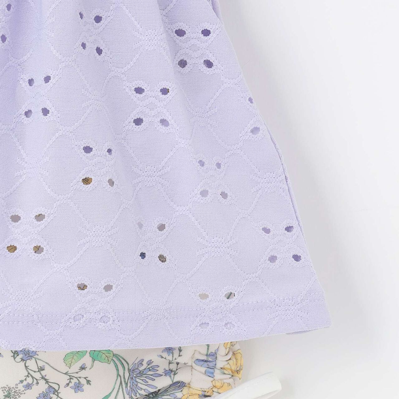 [SWIM] Lace Tunic Tankini Set,Lavender, large image number 13