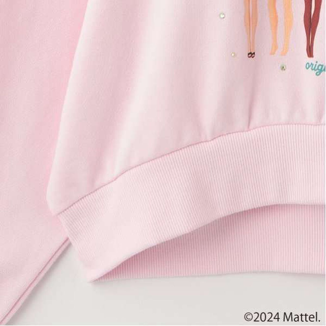 Barbie / Black Cropped Parka,Black, large image number 7