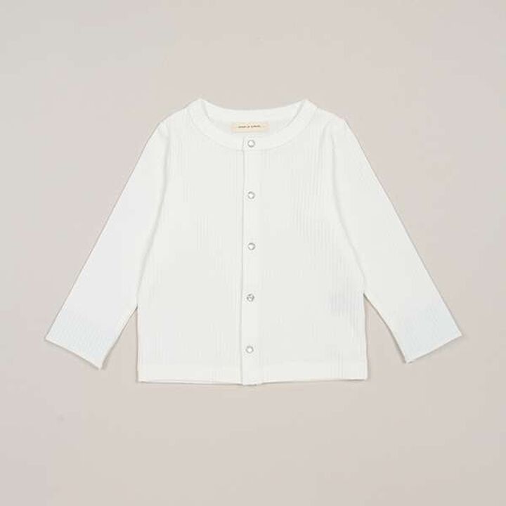 Ribbed Cardigan,Lemon yellow, medium image number 11