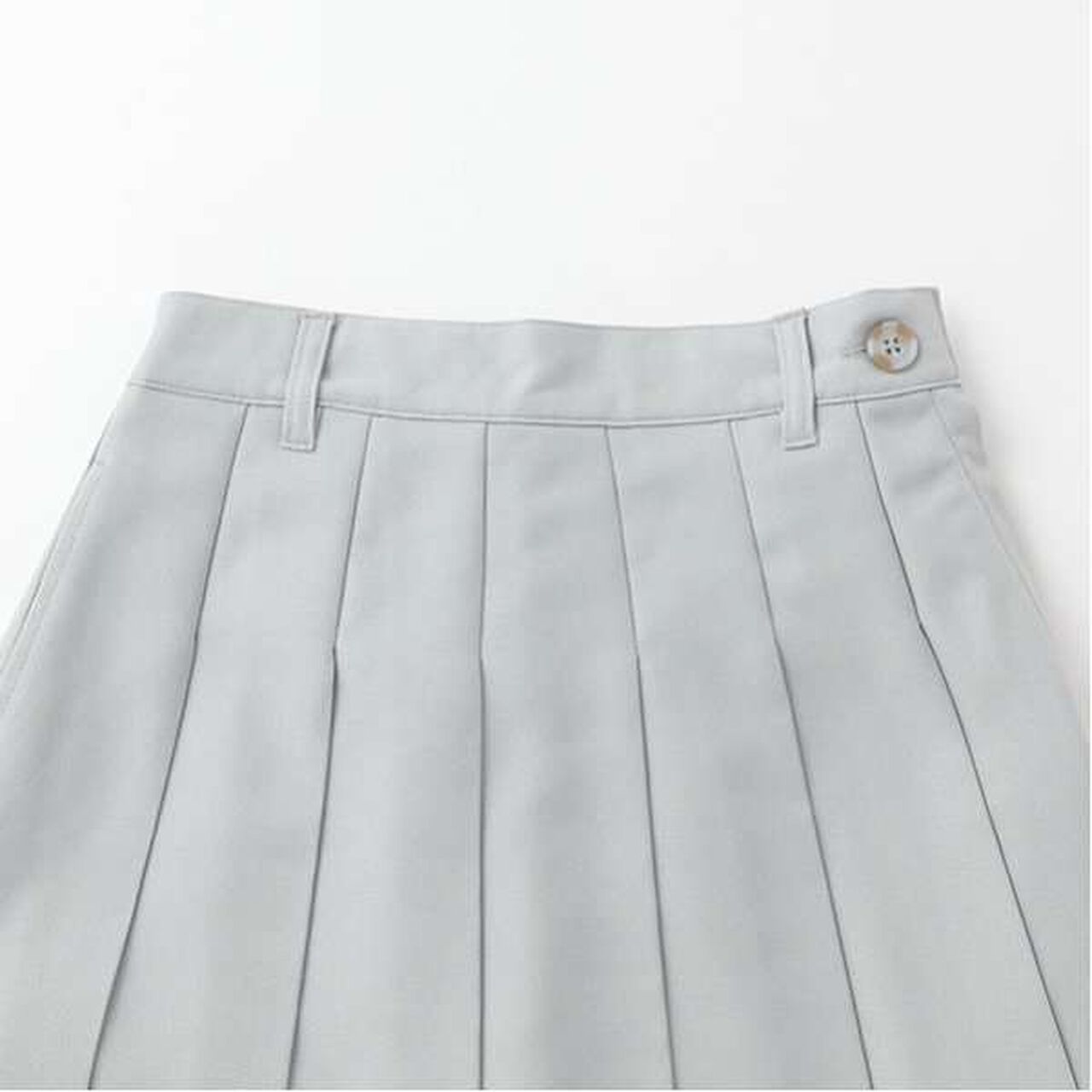 Easy Care Pleated Skirt,Beige, large image number 2
