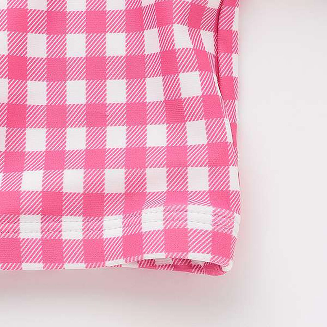 [UV Protection/SWIM] Off-Shoulder Top with Flare Skirt Pants,Black, large image number 6