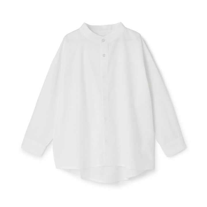 Band Collar Shirt [Kids] [Boys],Off white, medium image number 0