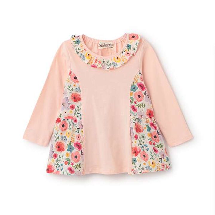 Floral Panel Tiered Tunic,, medium