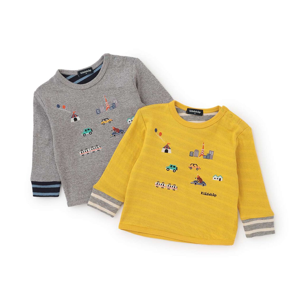 [Popular Item Restocked] [Not Available at Physical Stores] Vehicle Knit Long-Sleeve T-Shirt,Mustard, large image number 8