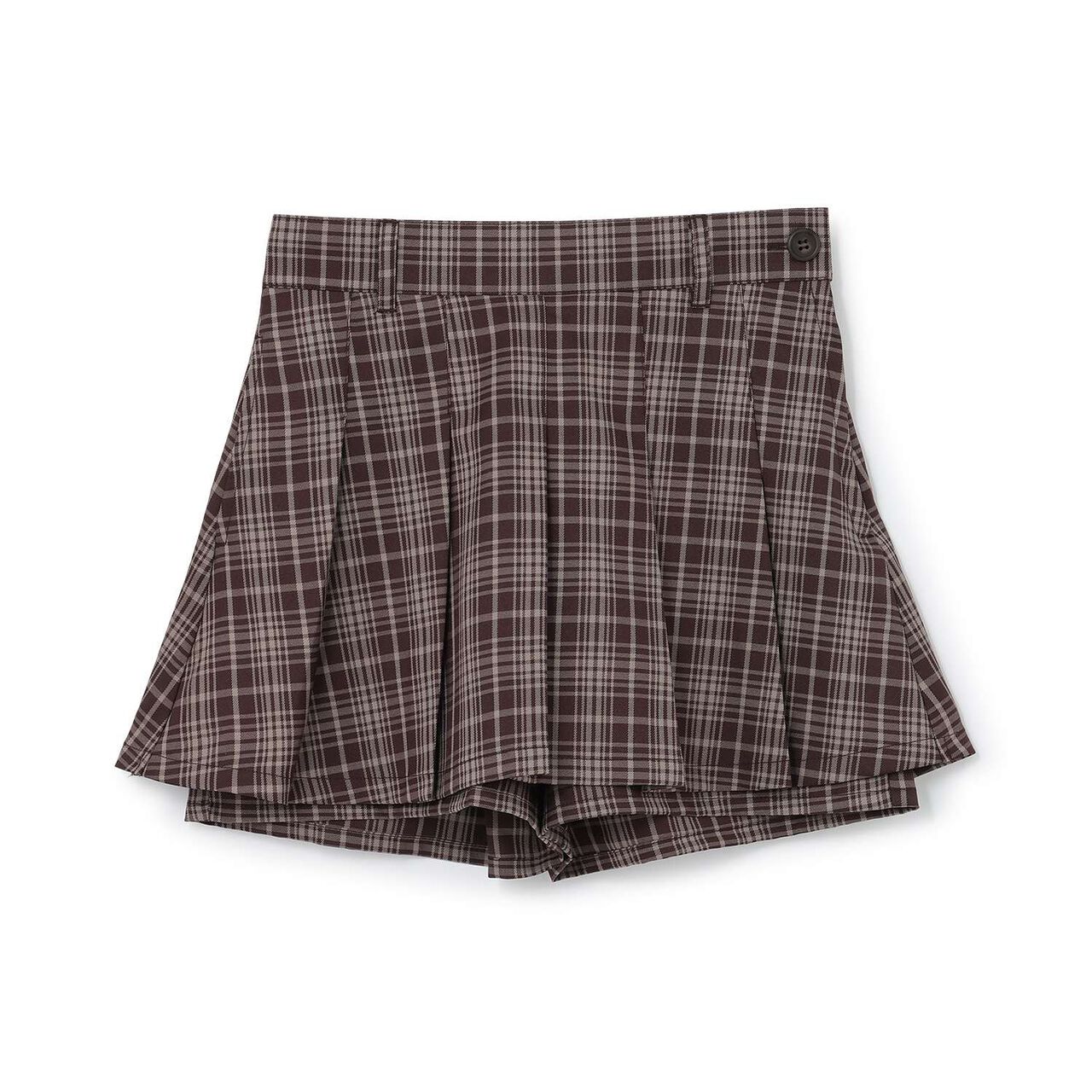 [LTXC] Stylish Flattering Micro Mini Skirt-Shorts,Brown, large image number 14