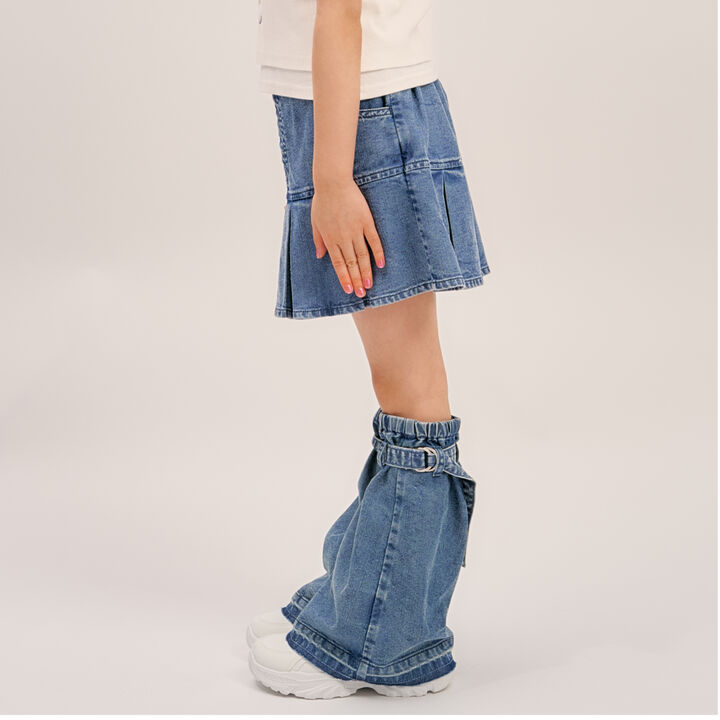 [Cool Touch] Denim Leg Covers,Black, medium image number 2