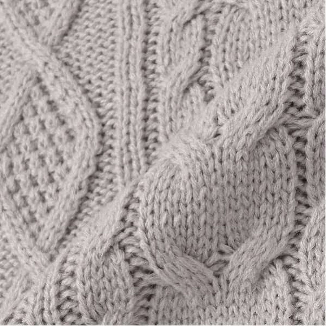 Cable Knit Pullover,Light green, large image number 10
