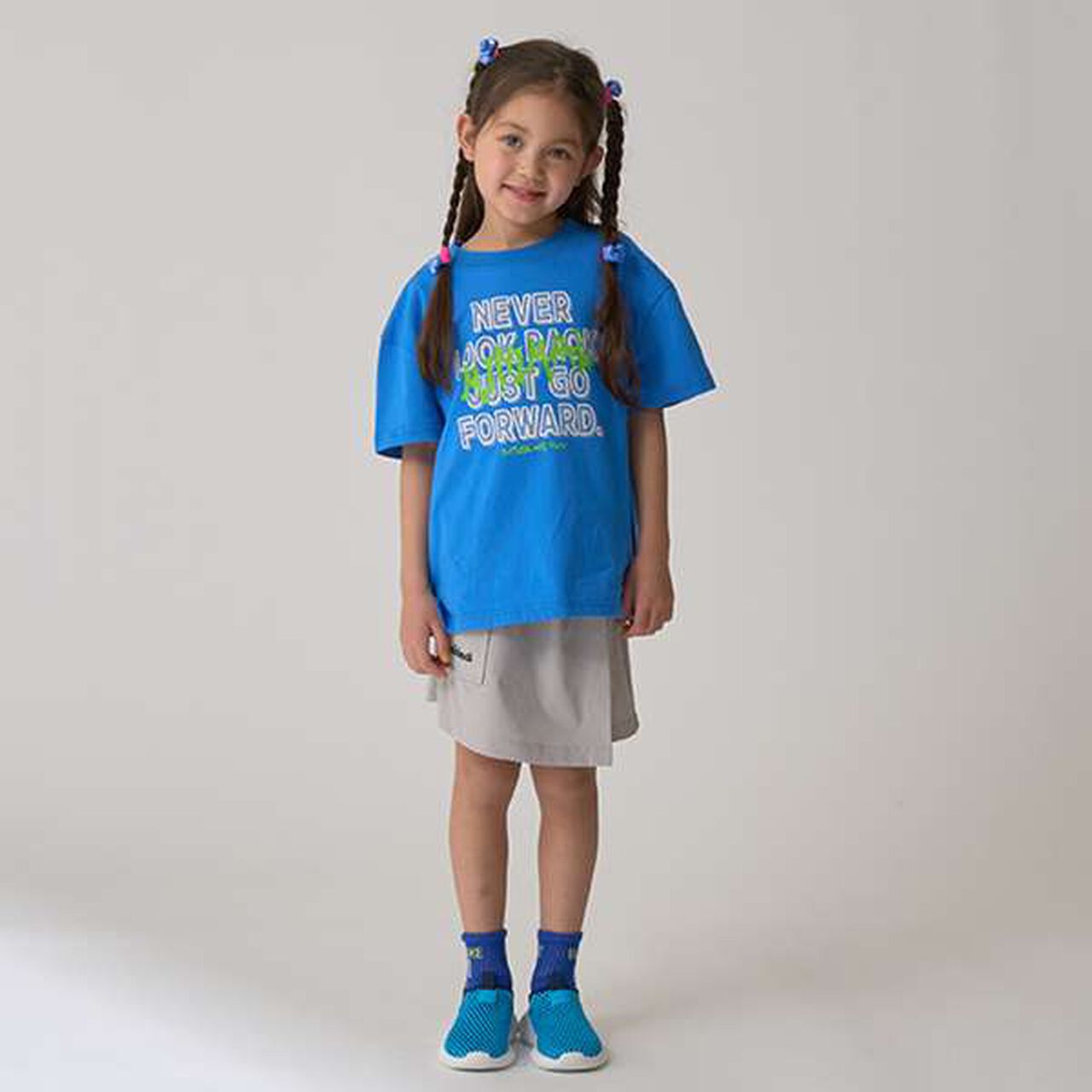 [Stain-Resistant & Water-Repellent] Assorted Logo Print T-Shirt,Black, large image number 27