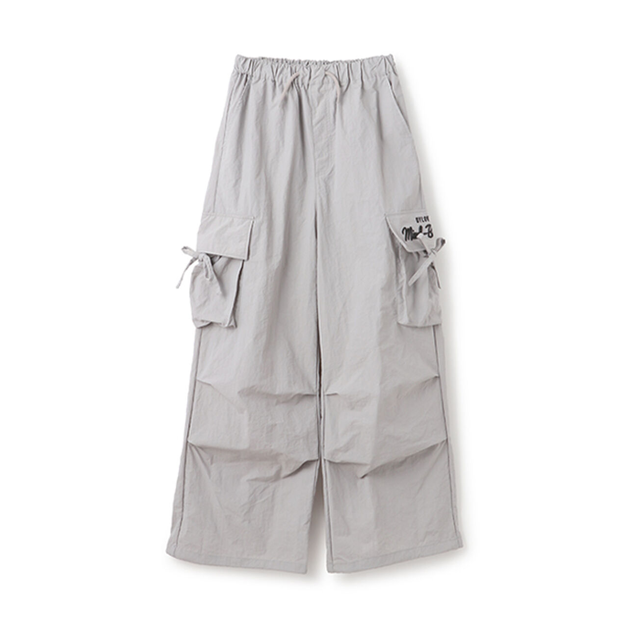 Cargo Parachute Pants,Pink, large image number 12