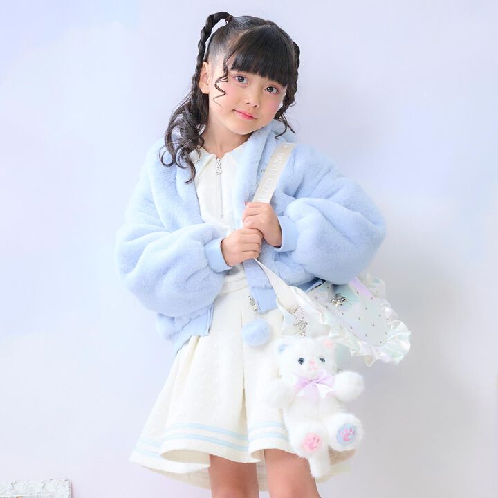 Frill Shoulder Bag,Black, medium image number 10