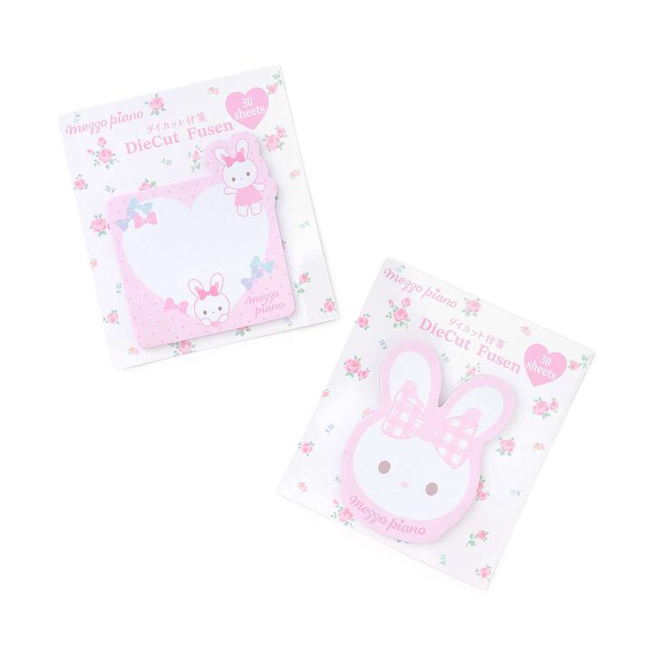 [mezzo piano Adults] Rabbit & Heart-Shaped Sticky Notes,Light pink, medium image number 2