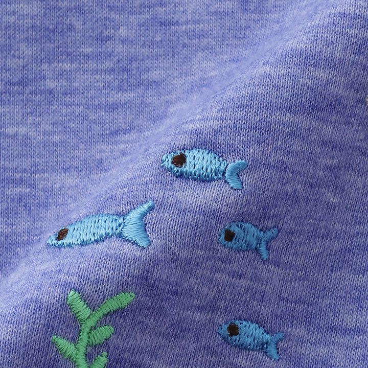 Otter Embroidery Bib,Red, medium image number 5