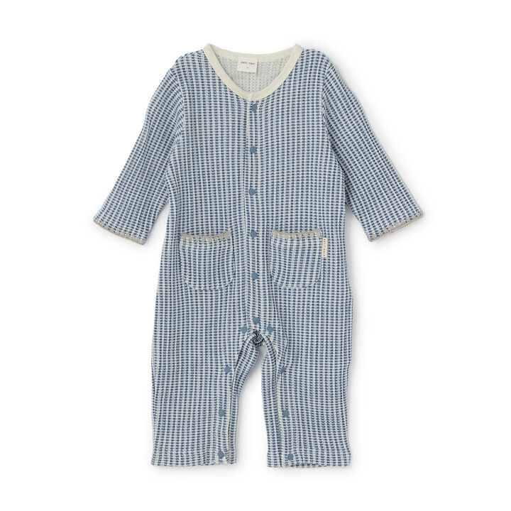 Pocket Embroidered Coverall,, medium