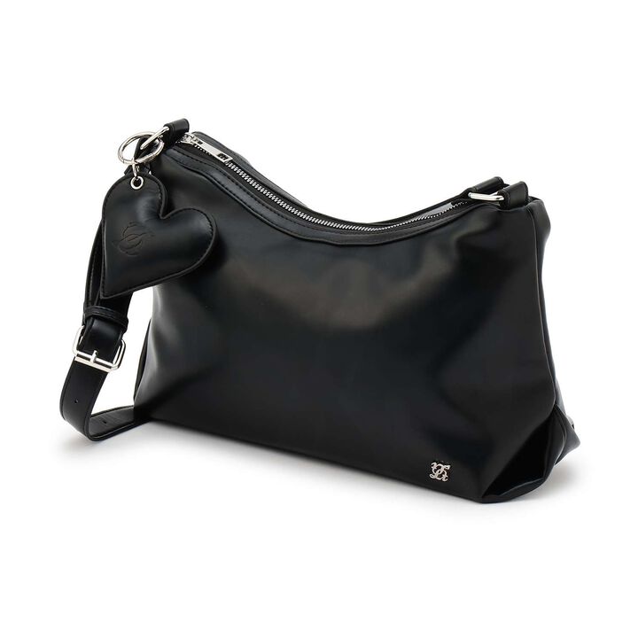 Heart Charm Shoulder Bag,, medium