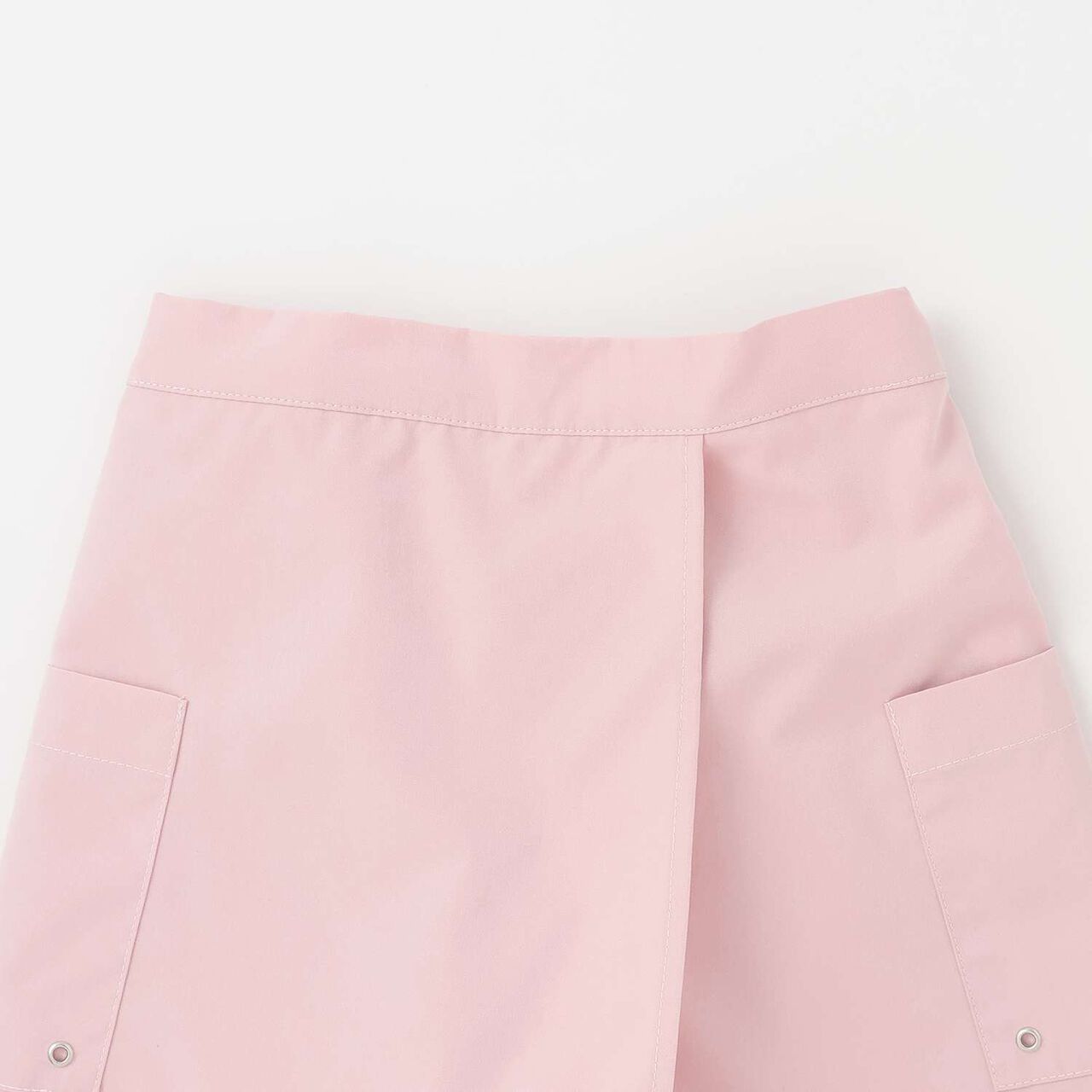 [Land and Water Use] Wrap Skirt Shorts,Black, large image number 2